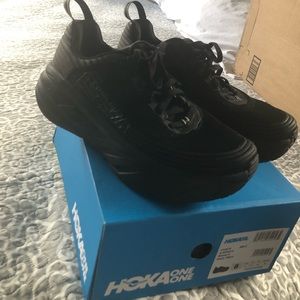 Hoka One One Black womans size 8